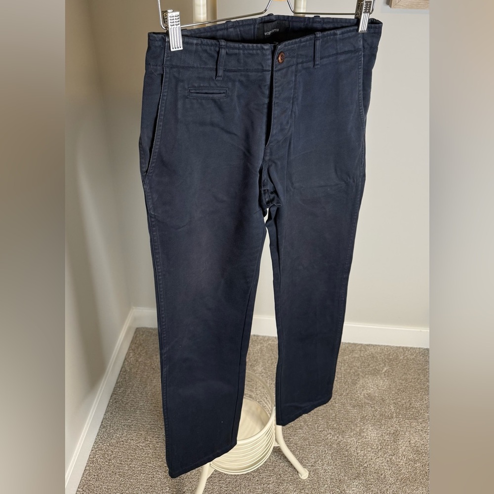 Wings + Horns Dark Navy Chino Pants - Picture 2 of 6